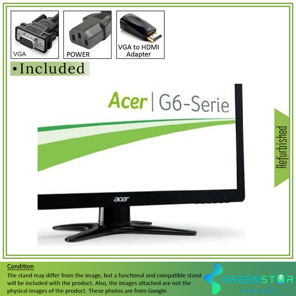  Refurbished(Good) - Acer G196HQL 18.5